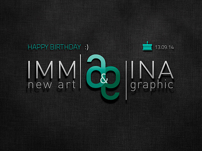 Happy birthday Immagina 2014 background happy birthday studio immagina wallpaper
