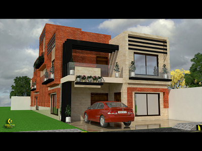 Mr. Shakir's House color design exterior design interior interior design modeling rendering residential