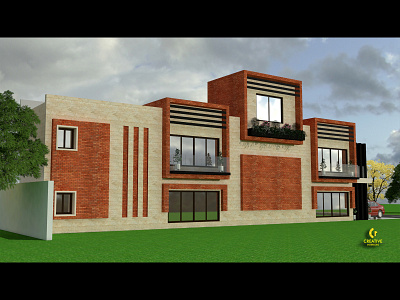 Mr. Shakir's House color design exterior design interior interior design modeling rendering residential