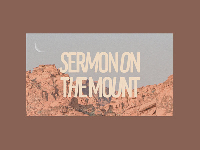 Sermon On The Mount