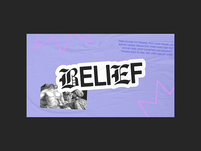 Belief belief church graphic series sermon