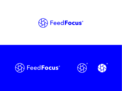 Logo Concept blue brand branding camera cyber focus icon identity lens line line icon logo logo design minimal online photography safety secure security shield