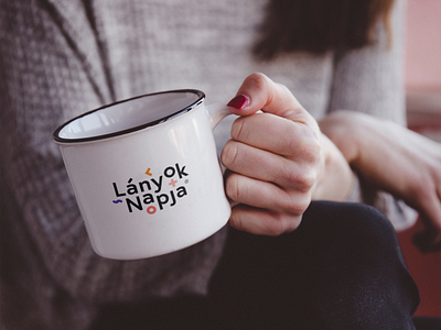 Girls' Day event branding mug mockup with logo brand branding camping engineering event geometric girl learning logo mathematics maths mockup mug school science stem study teaching tech technology