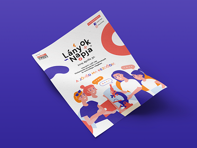 Download Girls Day Event Branding Poster Mockup By Eszter Czajkowski Nyari On Dribbble