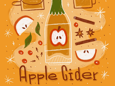 The 12 Drinks Of Christmas - Apple Cider 12 days of christmas 12 drinks of christmas alcohol apple bottle christmas cider drink drinking esztersletters festive kitchen pantry party procreate pub recipe winter xmas