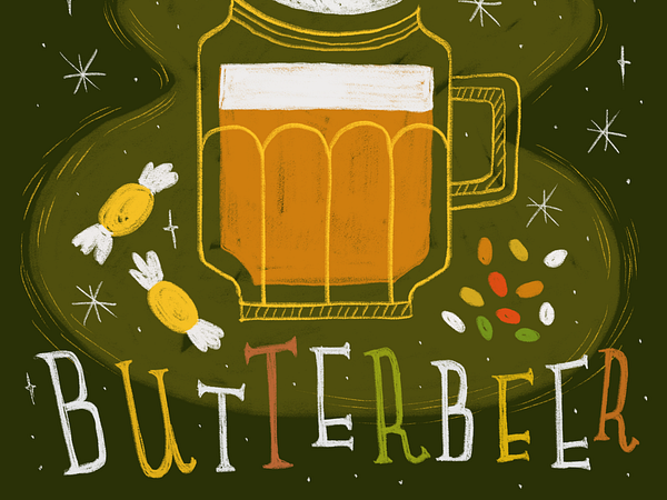 Butterbeer designs, themes, templates and downloadable graphic elements ...