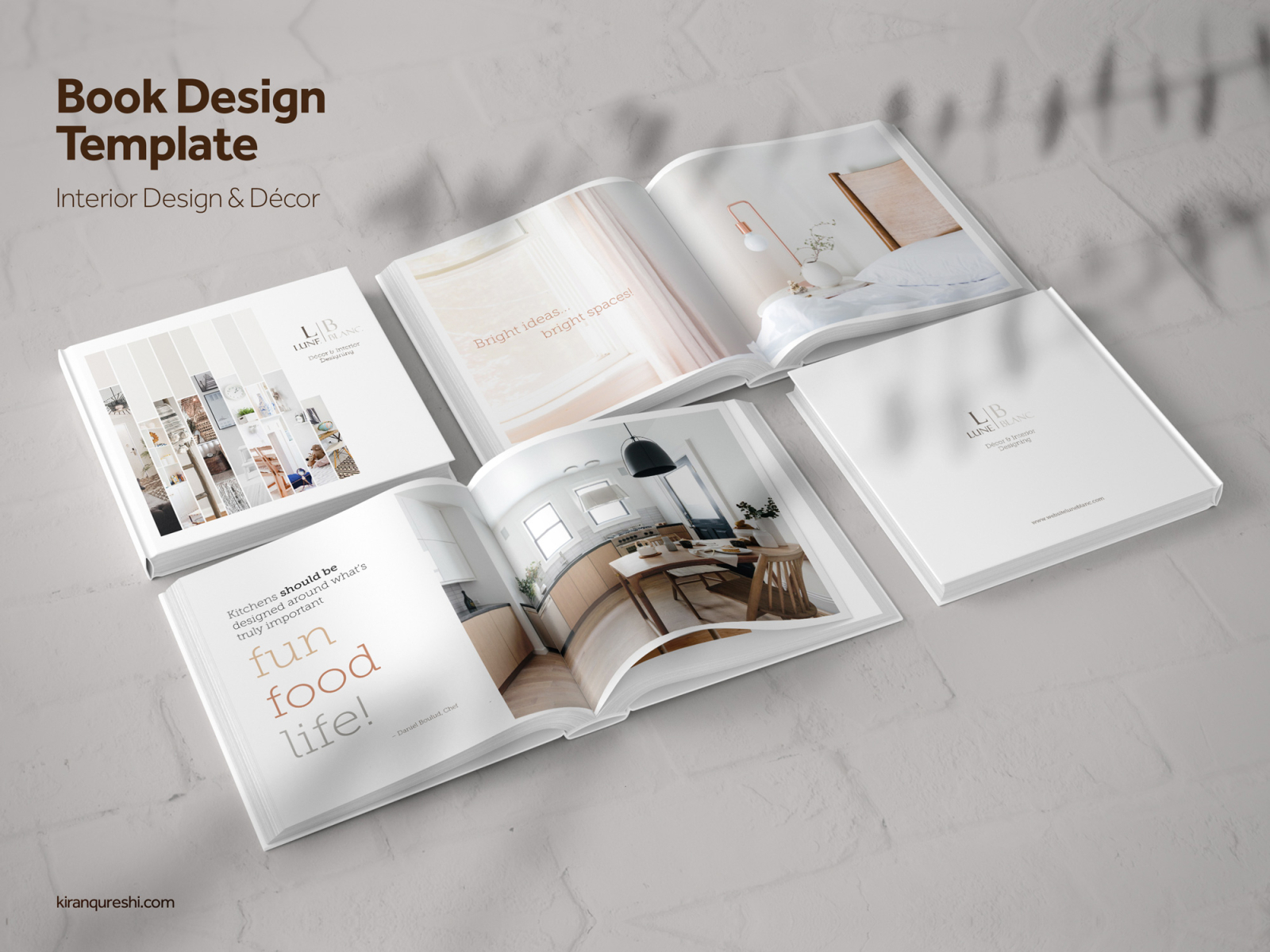 Coffee Table Book | Interior Design & Décor by Kiran Qureshi on Dribbble