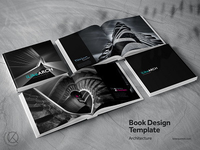 iLikeARCH - Book on Architecture book book design book layout book mockup book template business corporate design design editorial design editorial layout graphic design indesign layout layout design page layout print design square template