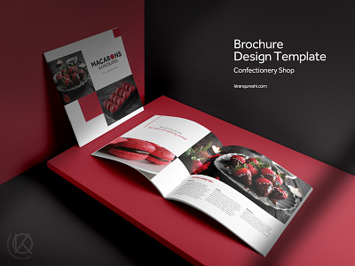 Brochure Design Template | Confectionery