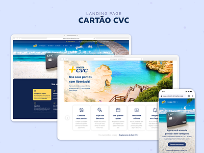 Landing page - Cartão CVC