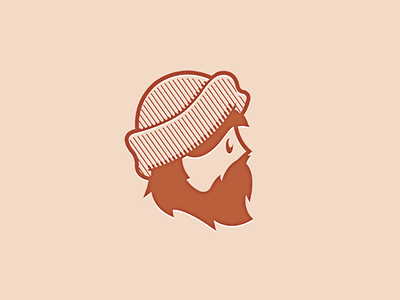 Beard Character badass beard face hairy hat icons lumberjack outdoors rough sailor