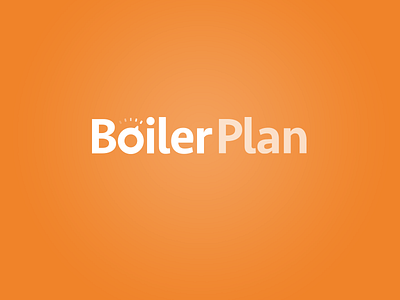 Boilerplan boiler heating installation logo plumber thromostat warm