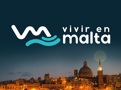 ::: Vivir en Malta ::: branding design graphic design grapich logo