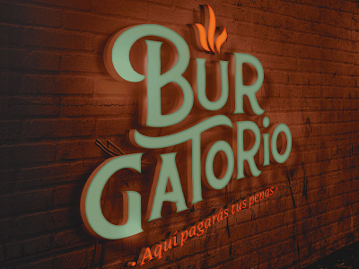 :: BURGATORIO :: brand design branding design graphic design logo typography