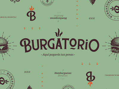 :: BURGATORIO :: brand design branding design graphic design logo typography