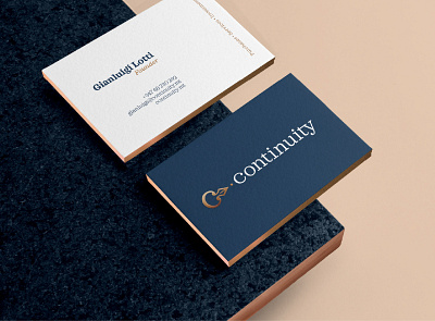 :::CONTINUITY::: branding design logo luxury logo typography