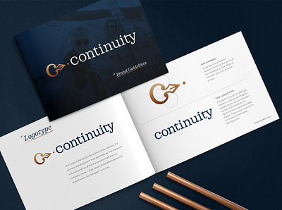 :::CONTINUITY::: branding design logo luxury logo typography