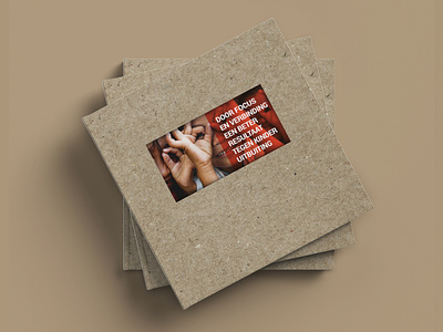 Terre des Hommes - Annual Report annualreport branding branding design cardboard cover terredeshommes