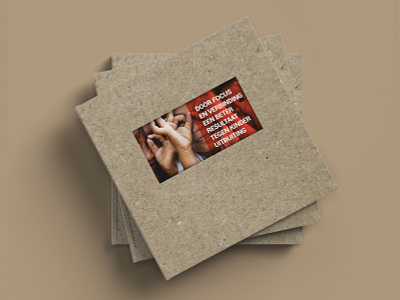 Terre des Hommes - Annual Report annualreport branding branding design cardboard cover terredeshommes