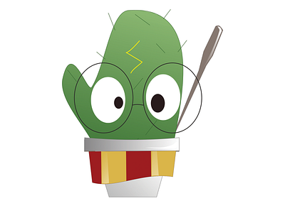 Harry Cactus illustration