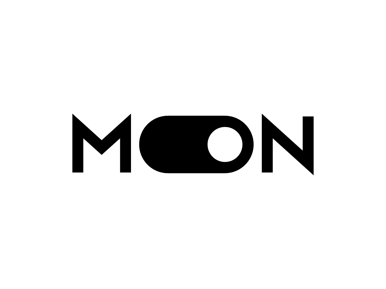 The Moon Studio black black white logo logotype mark moon studio switch themoonstudio white