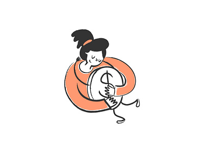 Financial Confidence app design digital illustration illustration mobile ui ux