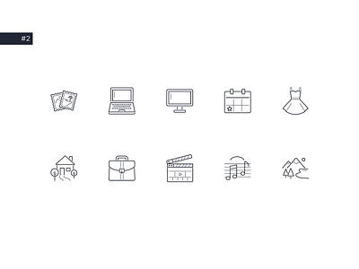 Icon set for classified advertisements design icon icon set icons iconset vector