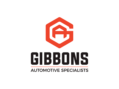 Gibbons Automotive automotive branding car design graphic icon logo logo design typography ui vector web site design website