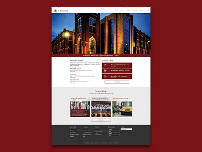 Alabama College of Osteopathic Medicine branding design graphic graphic design ui ux web design website