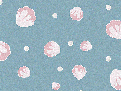 Shell Yeah illustration pattern sea shells shells