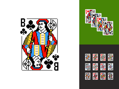jack of clubs cards clubs design game design illustration playing cards russian deck