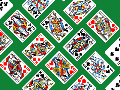 Pixelart playing cards cards clubs deck design diamonds game cards hearts illustration jack king pixel pixel cards pixelart pixelated playing cards queen queen of hearts spades suit