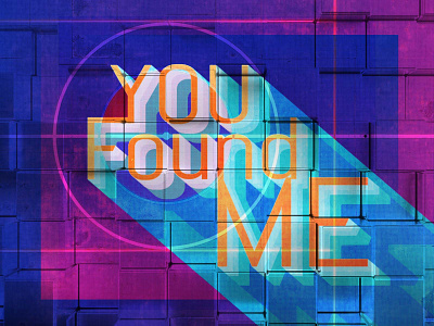 Y_You Found Me art direction colorful design styleframe tile