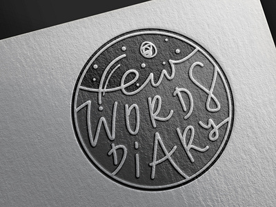 logo for Few Words Diary