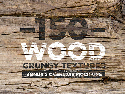 150 Wood Grungy Textures