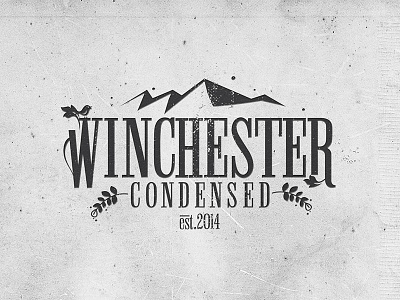 Winchester Condensed Font caps condensed font tall typography winchester