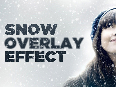 Snowy Day Overlay Effect 2015 christmas 2015 new year effect motion blur overlay realistic snow snowflake winter