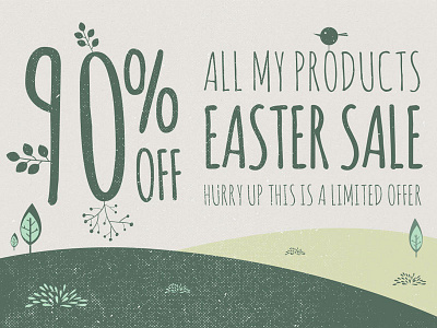 All My Products Easter Sale big bundle design something