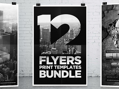 12 Party Flyers Bundle