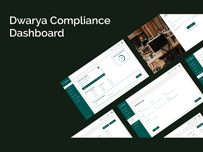 Dwarya Compliance Dashboard dashboard ui design freelance designer minimal typography ui ui ux uiuxdesigner