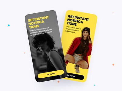 Supreme Product Bot Onboarding design minimal mobile ui onboarding supreme typography ui