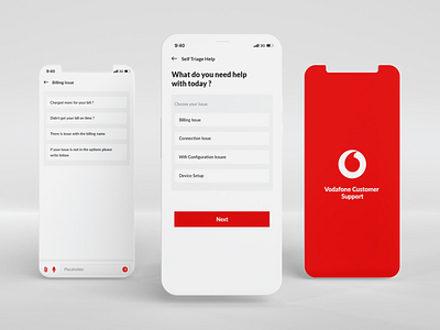 F2- Self Triage Support 3 design minimal mobile ui ui uxdesign