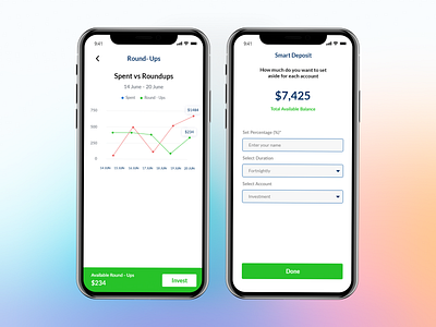 F10 Money Rules 2 design investment investmentapp minimal mobile ui ui uxdesign