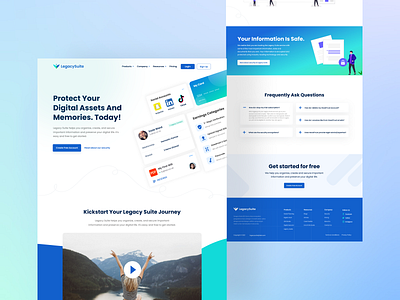 LegacySuite - Web UI/UX Project design illustration minimal ui uxdesign webui webuiux webux webui webux webui