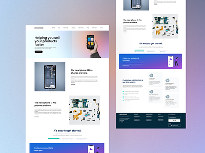 Remarketed - UI/UX Project branding design minimal ui uisolutions uiux ux uxdesign uxsolutions webdesign webui webuiux webux