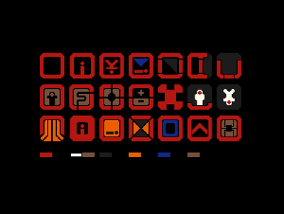 Icons alien design icons illustration logo movies pixel pixelart retro scifi