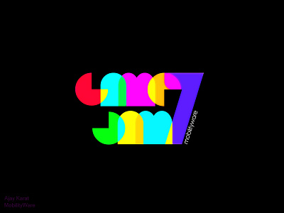 Game Jam 7 3d branding cinema4d design gamejam logo logodesign logotype type art typedesign typeface