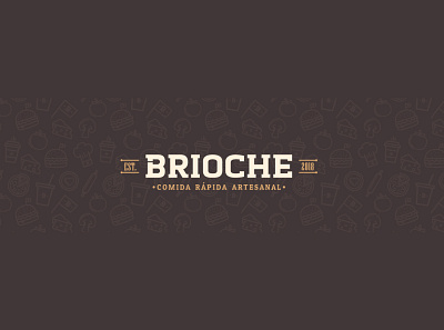 LOGOTYPE BRIOCHE brand brand identity branding color design food logo logos logotype logtype vector