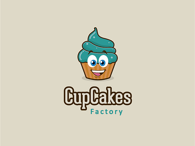 Logotype Cupcakes Factory