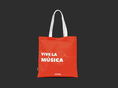 Bag Vivre brand brand identity branding color design logo logotype logtype music school students typography vector
